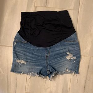 Maternity Jean Shorts